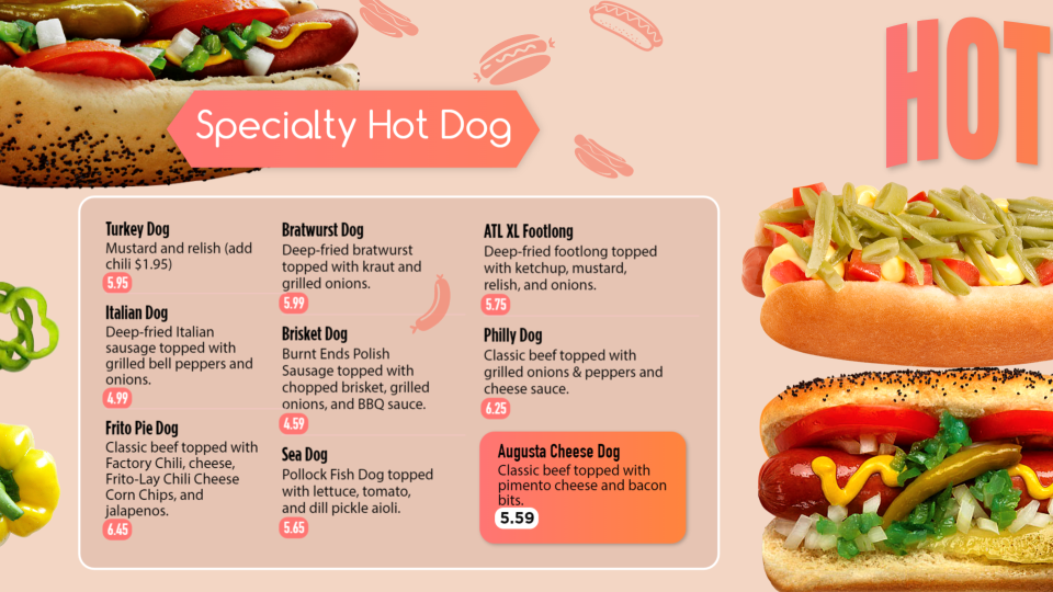 Hotdog Menu Wall-01